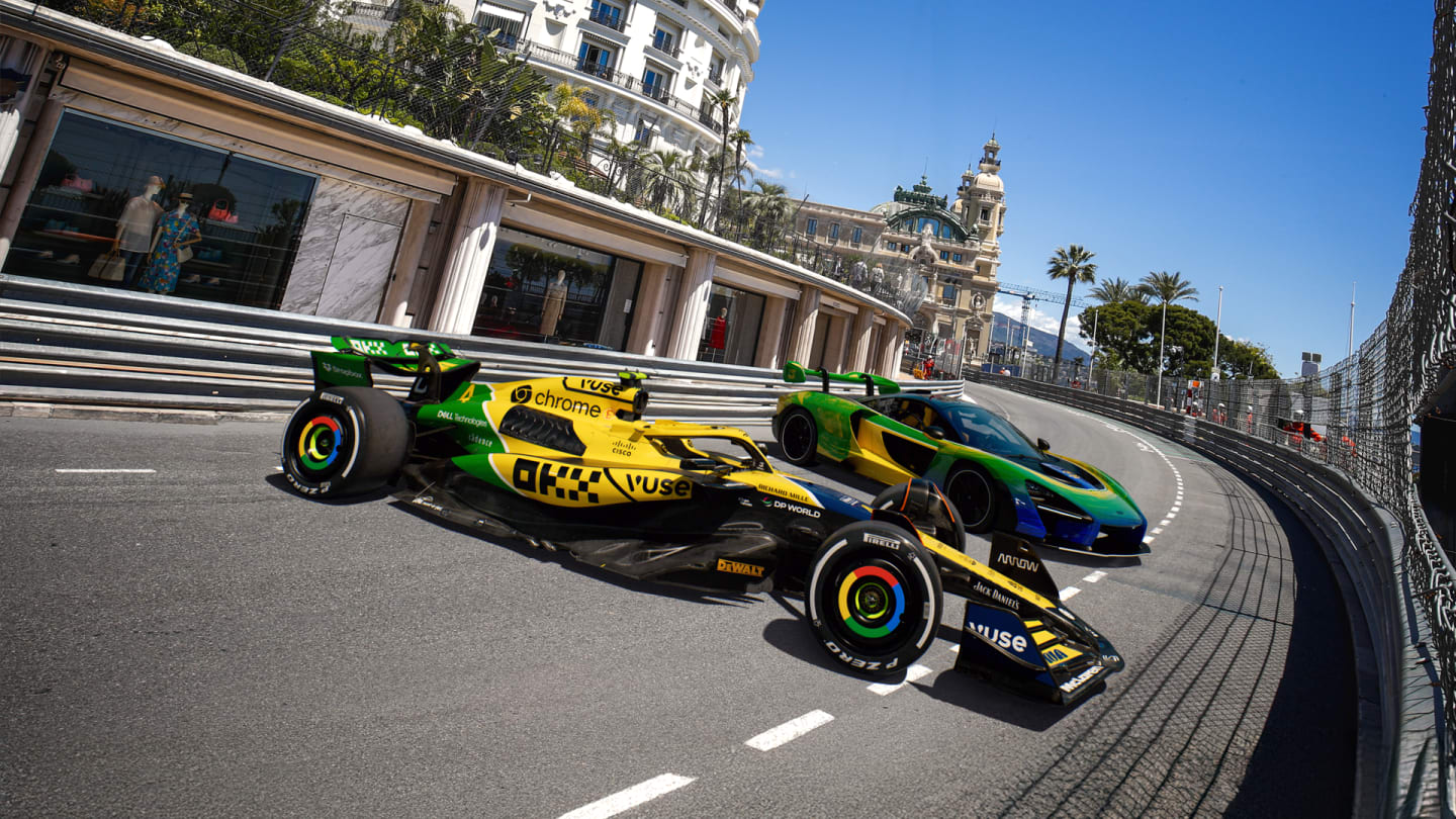 McLaren unveil special Ayrton Sennainspired livery for 2024 Monaco
